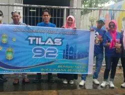 Alumni Tilas 92 Makassar Ikut Berbagi Takjil, Sebanyak 400 Paket Habis Terbagi